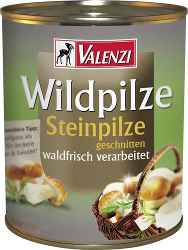 Valenzi funghi porcini fette - valenzi,