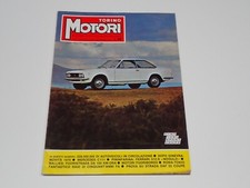 TORINO MOTORI N° 107 DEL 1970 MOTO GUZZI V7 SPECIAL  FIAT 128 MINI COOPER MK 3