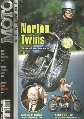 Moto legende 131 - moto, norton