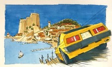 Dipinto acquerello originale