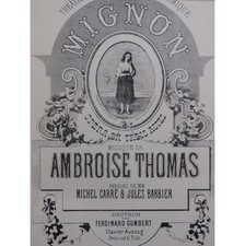 Thomas Ambroise Mignon Opera