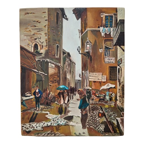 Antico quadro dipinto - quadro,