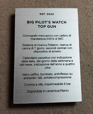 IWC Display Ref.5020 Big Pilot's Watch Top Gun