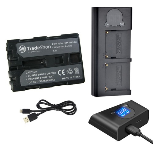 Caricabatteria doppio lcd - doppio, +