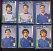 Calciatori Panini Cartoline Nazionale  Italiana- 1987- 1988 Collezione Completa