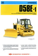 KOMATSU EUROPE " APRIPISTA