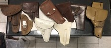FONDINE CUOIO/PELLE 9 TIPI PISTOLE SEMIAUTOMATICHE VARIE ARMI ITALIANE E ESTERE