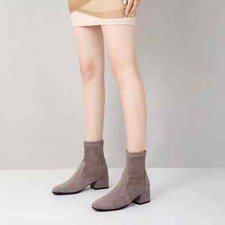 Stivaletti Stivali Tacco Basso