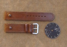 CINTURINO OROLOGIO PELLE 20 MM