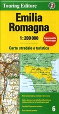 EMILIA-ROMAGNA (REGIONAL ROAD MAP) (ENGLISH AND ITALIAN By Touring Club Italiano