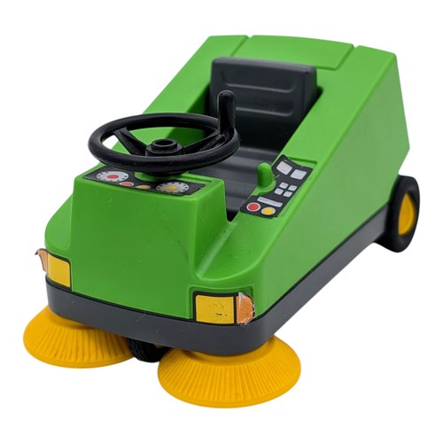 Playmobil spazzatrice verde