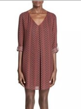 Lush Karly chevron mini abito
