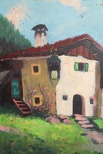 Dipinto ad olio vintage