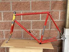 Telaio bici acciaio svizzero Mondia per ricambi anse cromate anni 70 fixie con campy