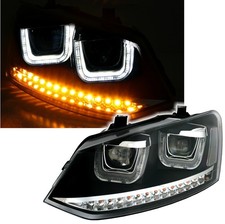 Faro proiettore per vw polo 6r
