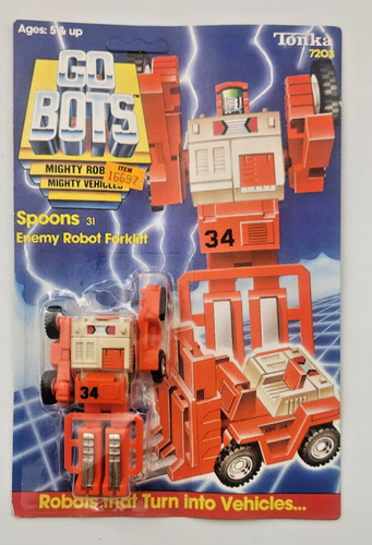 Vintage gobots cucchiai 1984 - gobots,