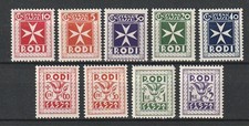 Egeo 1934 Segnatasse serie