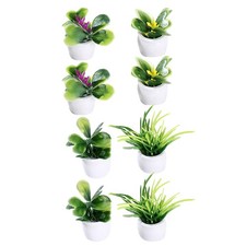  8 Pcs Piante Artificiali