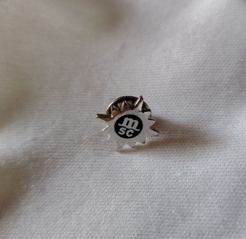 Spilla vintage msc logo - spilla,