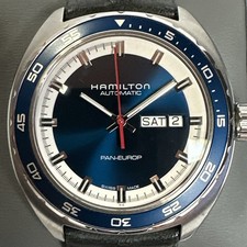 Orologio Hamilton American Classic Pan Europ Day Date automatico 42 mm H35405741