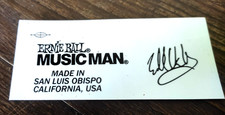 Music man van halen headstock - halen,
