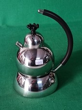 CAFFETTIERA CROMARGAN WMF MATTEO THUN 3 TAZZE ACCIAIO INOX 18/10 VINTAGE. DB66