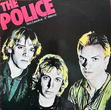 THE POLICE - OUTLANDOS D'AMOUR - LP REISSUE 1985 - A&M 394 753-1 - NM/EX