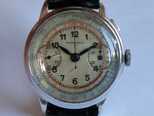 NICOLET WATCH-CRONO-ARGENTO 0,800-OVERSIZE (39 MM)-LANDERON HAHN-RUOTA A COLONNE