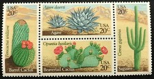 1981 Scott# 1942-1945 - 20¢ -