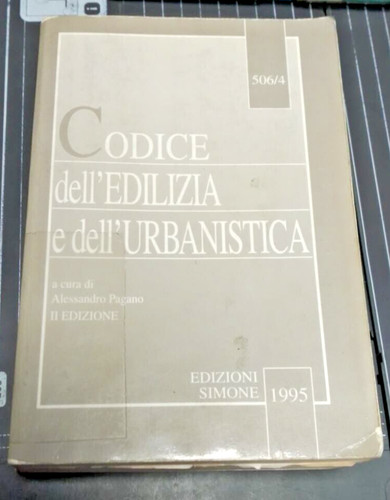 Codice dell edilizia - codice, e