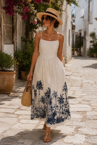 Maxi abito boho calypso - calypso, st