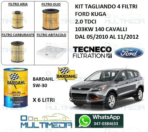 Kit tagliando filtri - kit, olio