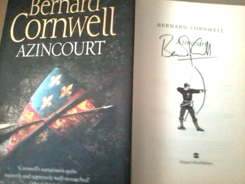 Bernard cornwell signed - bernard, +signed+