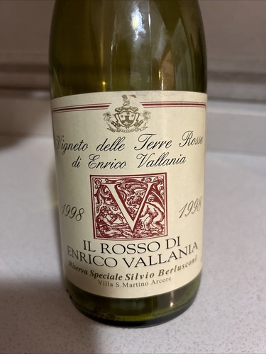 Bottiglia vuota vino riserva - vuota,