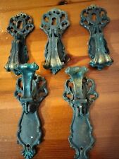 Lotto composto da n° 3 Borchie Ottone Antiche Per Mobili da Restauro .