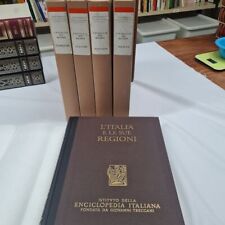 (AA.VV) L'Italia e le sue regioni   Treccani 4 volumi NUOVI