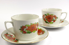 2 tazze da tè -infusi - cappuccino Manifattura porcellane ROYAL CP - Vintage