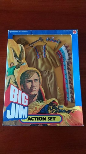 Big jim mattel action set - big,
