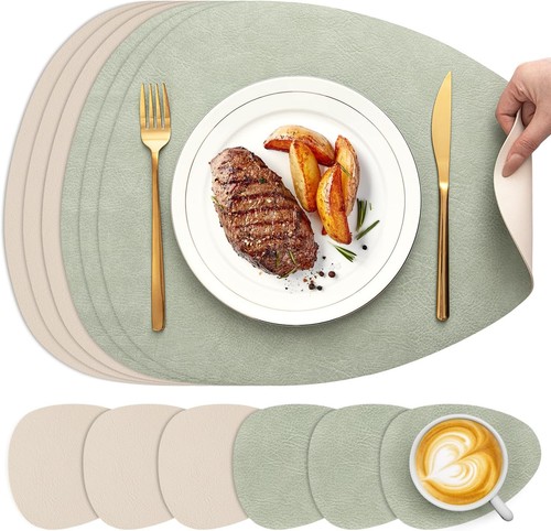 Set tovagliette ecopelle - set, 12