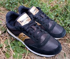 Scarpe Shoes Sneakers Saucony Jazz Donna Sz.39 lim.ed. black gold