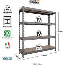 Scaffale metallo per GARAGE -