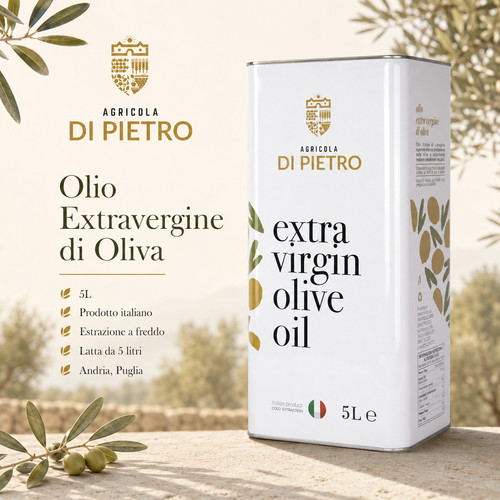 Olio extravergine oliva 5l - olio,