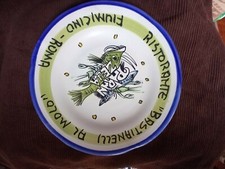 piatto ceramica ricordo