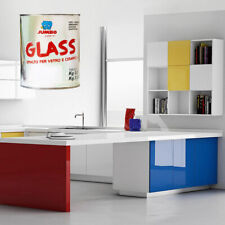 Jumbo Glass Smalto per Vetri Specchi Vernice Arredamento Ceramica Lt 0,5 (6 Mq)