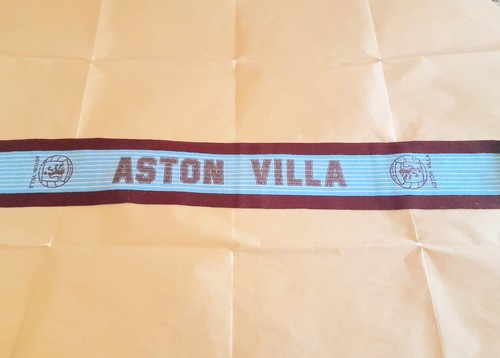Sciarpa calcio vintage aston - sciarpa,