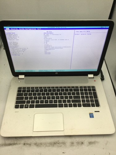 Notebook envy boot to - notebook, hp