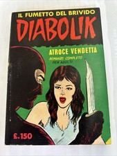 Diabolik  N 4 prima serie