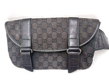 Borsa Gucci GG in tela nera