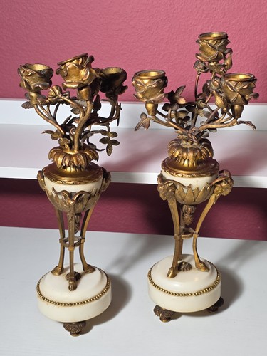 Antico candelabro francese - , 3