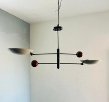 Lampadario Sputnik in ottone